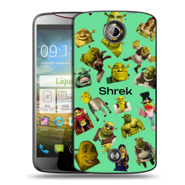 Пластиковый чехол на Acer Liquid S2 с принтом Шрек Shrek Пластиковый чехол на Acer Liquid S2 с принтом Шрек Shrek