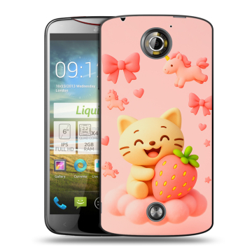 Пластиковый чехол на Acer Liquid S2 с принтом для девочек Пластиковый чехол на Acer Liquid S2 с принтом для девочек