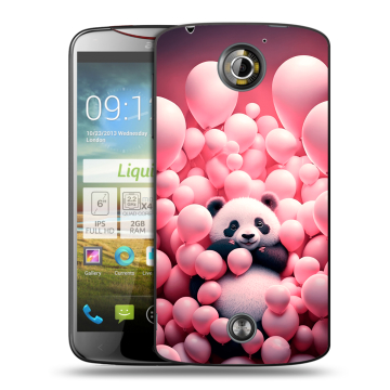 Пластиковый чехол на Acer Liquid S2 с принтом Панда