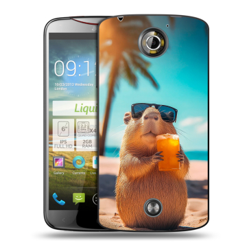 Пластиковый чехол на Acer Liquid S2 с принтом Капибара Пластиковый чехол на Acer Liquid S2 с принтом Капибара
