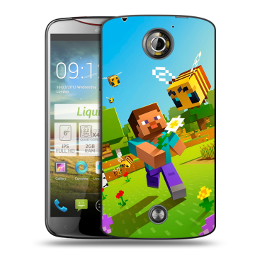 Пластиковый чехол на Acer Liquid S2 с принтом Майнкрафт Minecraft Пластиковый чехол на Acer Liquid S2 с принтом Майнкрафт Minecraft