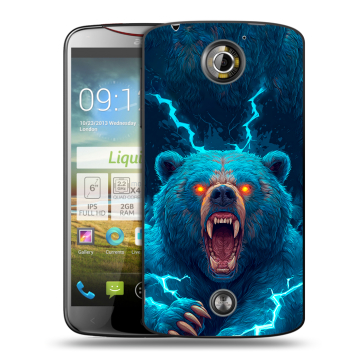 Пластиковый чехол на Acer Liquid S2 с принтом Медведь Пластиковый чехол на Acer Liquid S2 с принтом Медведь