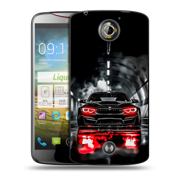 Пластиковый чехол на Acer Liquid S2 с принтом BMW БМВ
