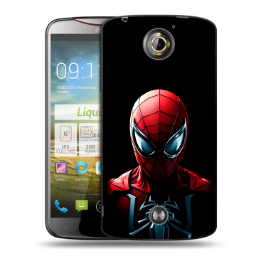 Пластиковый чехол на Acer Liquid S2 с принтом Spiderman Человек паук Пластиковый чехол на Acer Liquid S2 с принтом Spiderman Человек паук