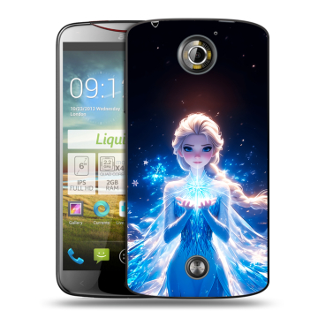 Пластиковый чехол на Acer Liquid S2 с принтом Холодное сердце Frozen Пластиковый чехол на Acer Liquid S2 с принтом Холодное сердце Frozen