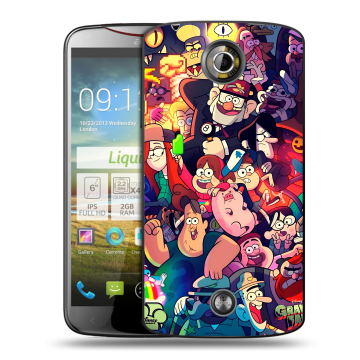 Пластиковый чехол на Acer Liquid S2 с принтом Gravity Falls Гравити Фолз Пластиковый чехол на Acer Liquid S2 с принтом Gravity Falls Гравити Фолз