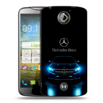 Пластиковый чехол на Acer Liquid S2 с принтом Mercedes Мерседес Пластиковый чехол на Acer Liquid S2 с принтом Mercedes Мерседес
