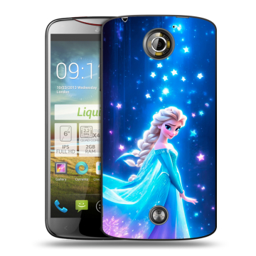 Пластиковый чехол на Acer Liquid S2 с принтом Холодное сердце Frozen Пластиковый чехол на Acer Liquid S2 с принтом Холодное сердце Frozen