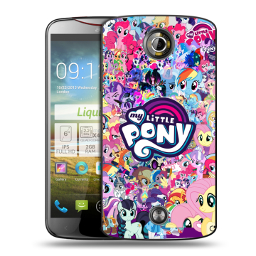 Пластиковый чехол на Acer Liquid S2 с принтом My little pony Дружба чудо Пластиковый чехол на Acer Liquid S2 с принтом My little pony Дружба чудо