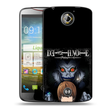 Пластиковый чехол на Acer Liquid S2 с принтом Death note Тетрадь смерти Пластиковый чехол на Acer Liquid S2 с принтом Death note Тетрадь смерти