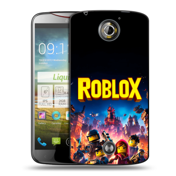 Пластиковый чехол на Acer Liquid S2 с принтом Roblox Роблокс Пластиковый чехол на Acer Liquid S2 с принтом Roblox Роблокс