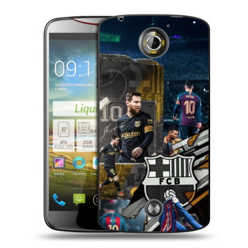 Пластиковый чехол на Acer Liquid S2 с принтом Messi Barcelona Пластиковый чехол на Acer Liquid S2 с принтом Messi Barcelona
