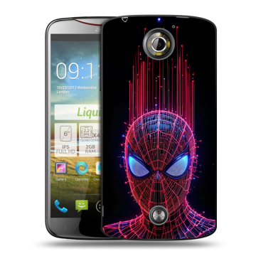 Пластиковый чехол на Acer Liquid S2 с принтом Spiderman Человек паук Пластиковый чехол на Acer Liquid S2 с принтом Spiderman Человек паук