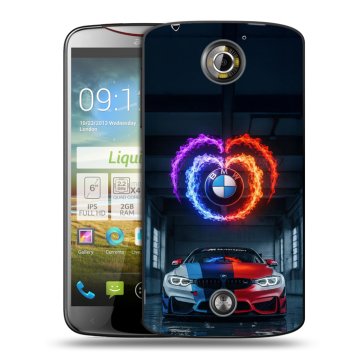 Пластиковый чехол на Acer Liquid S2 с принтом BMW БМВ Пластиковый чехол на Acer Liquid S2 с принтом BMW БМВ