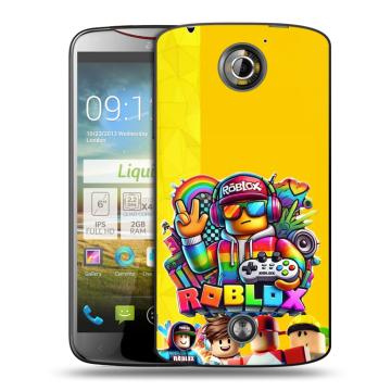 Пластиковый чехол на Acer Liquid S2 с принтом Roblox Роблокс Пластиковый чехол на Acer Liquid S2 с принтом Roblox Роблокс