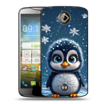 Пластиковый чехол на Acer Liquid S2 с принтом Новый год Пластиковый чехол на Acer Liquid S2 с принтом Новый год