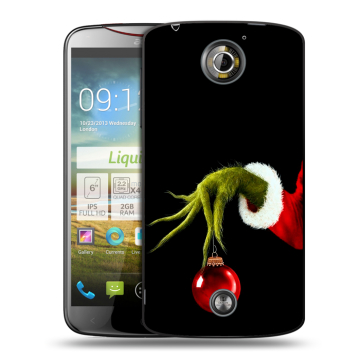 Пластиковый чехол на Acer Liquid S2 с принтом Новый год Гринч Пластиковый чехол на Acer Liquid S2 с принтом Новый год Гринч