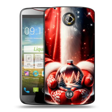 Пластиковый чехол на Acer Liquid S2 с принтом Новый год Пластиковый чехол на Acer Liquid S2 с принтом Новый год