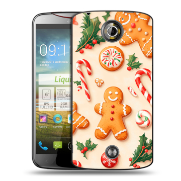 Пластиковый чехол на Acer Liquid S2 с принтом Новый год Пластиковый чехол на Acer Liquid S2 с принтом Новый год