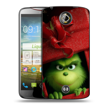 Пластиковый чехол на Acer Liquid S2 с принтом Новый год Пластиковый чехол на Acer Liquid S2 с принтом Новый год
