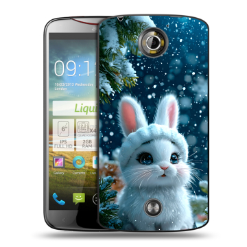 Пластиковый чехол на Acer Liquid S2 с принтом Новый год Пластиковый чехол на Acer Liquid S2 с принтом Новый год