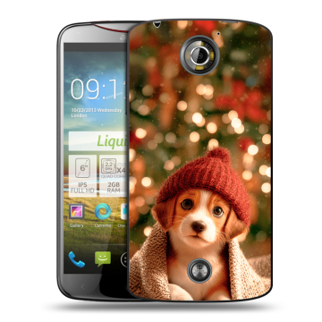 Пластиковый чехол на Acer Liquid S2 с принтом Новый год Пластиковый чехол на Acer Liquid S2 с принтом Новый год