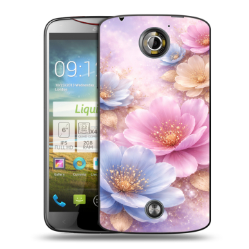 Пластиковый чехол на Acer Liquid S2 с принтом женский Пластиковый чехол на Acer Liquid S2 с принтом женский