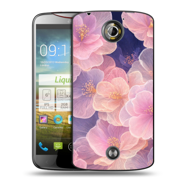 Пластиковый чехол на Acer Liquid S2 с принтом женский Пластиковый чехол на Acer Liquid S2 с принтом женский