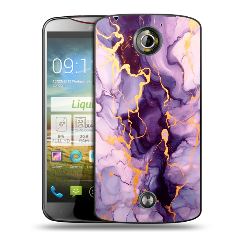 Пластиковый чехол на Acer Liquid S2 с принтом Мрамор Пластиковый чехол на Acer Liquid S2 с принтом Мрамор