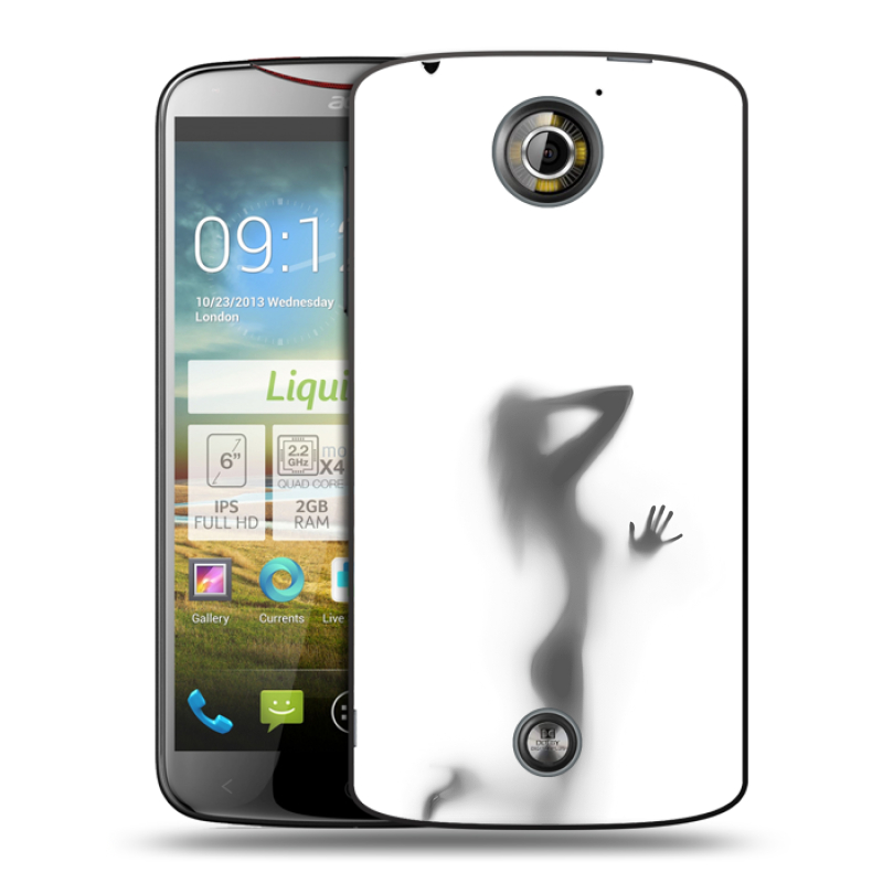 Пластиковый чехол на Acer Liquid S2 с принтом Силуэт Пластиковый чехол на Acer Liquid S2 с принтом Силуэт