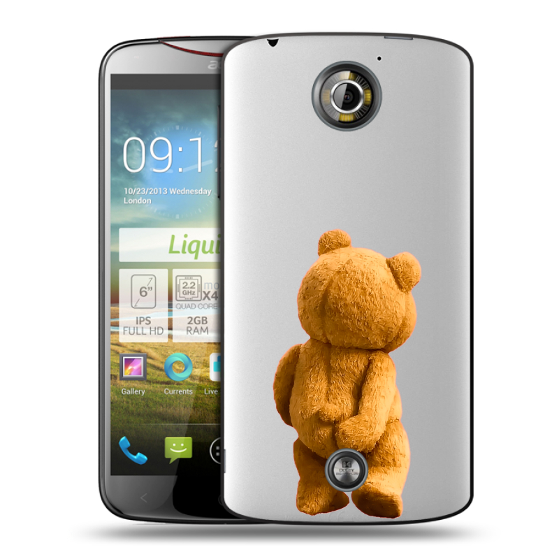 Пластиковый чехол на Acer Liquid S2 с принтом Медведь Пластиковый чехол на Acer Liquid S2 с принтом Медведь