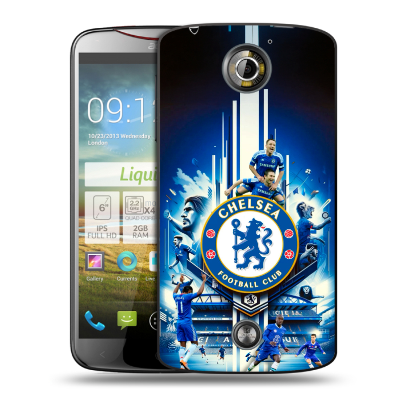 Пластиковый чехол на Acer Liquid S2 с принтом Chelsea Челси Пластиковый чехол на Acer Liquid S2 с принтом Chelsea Челси
