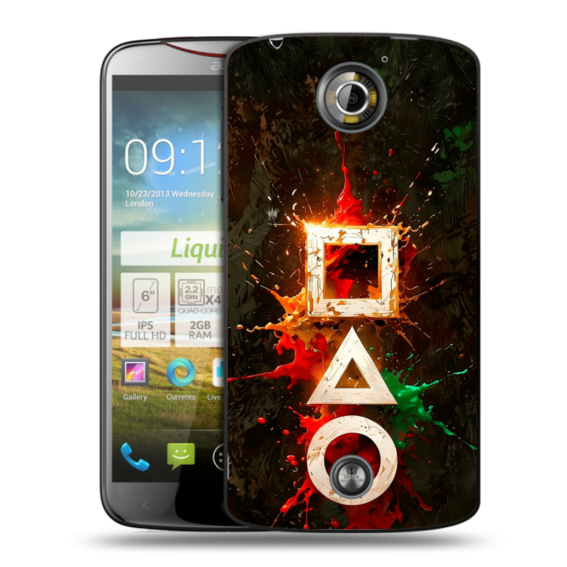 Пластиковый чехол на Acer Liquid S2 с принтом Squid Game Игра кальмара Пластиковый чехол на Acer Liquid S2 с принтом Squid Game Игра кальмара