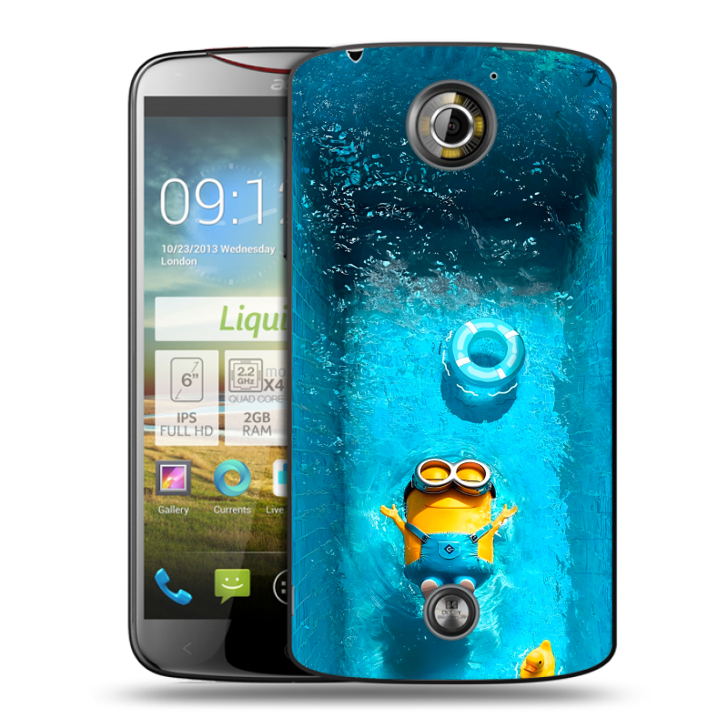 Пластиковый чехол на Acer Liquid S2 с принтом Миньоны Пластиковый чехол на Acer Liquid S2 с принтом Миньоны
