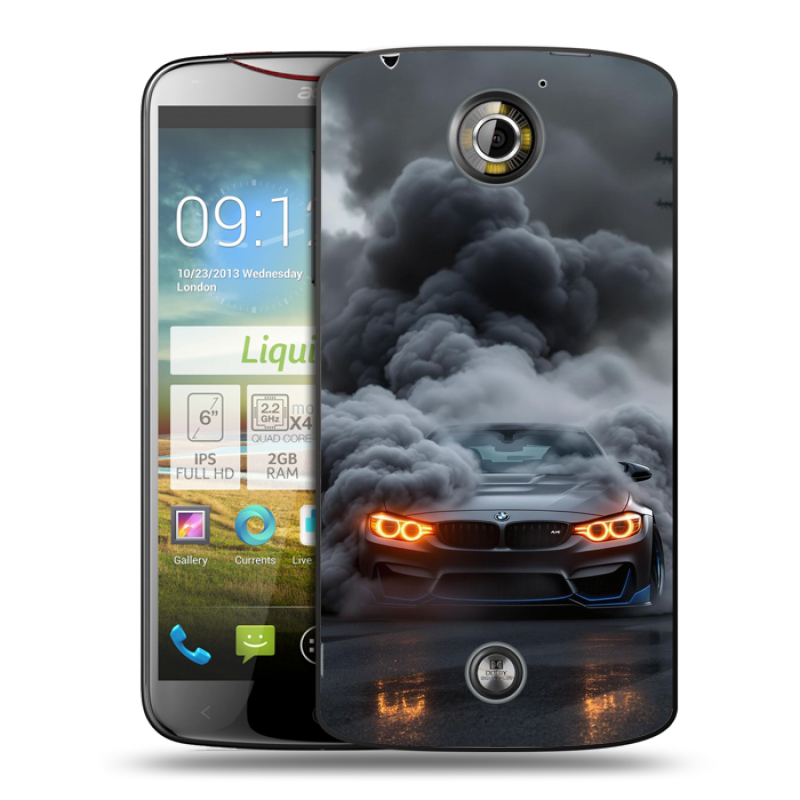 Пластиковый чехол на Acer Liquid S2 с принтом BMW БМВ Пластиковый чехол на Acer Liquid S2 с принтом BMW БМВ