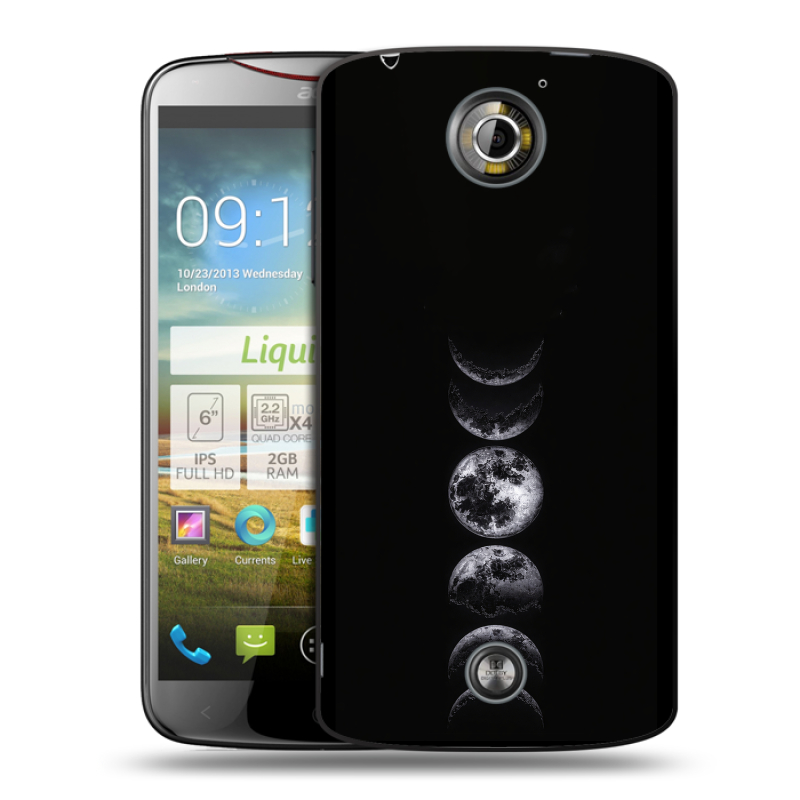Пластиковый чехол на Acer Liquid S2 с принтом женский Пластиковый чехол на Acer Liquid S2 с принтом женский