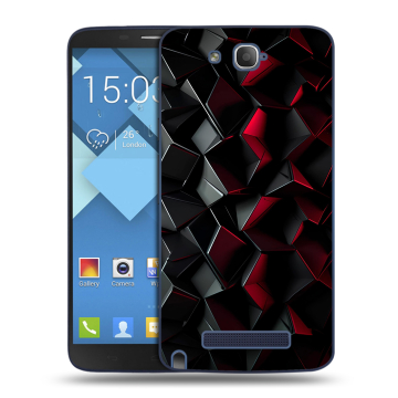Пластиковый чехол на Alcatel One Touch Hero с принтом Абстракция Пластиковый чехол на Alcatel One Touch Hero с принтом Абстракция