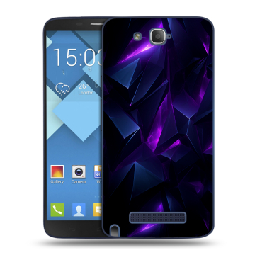 Пластиковый чехол на Alcatel One Touch Hero с принтом Абстракиция Пластиковый чехол на Alcatel One Touch Hero с принтом Абстракиция