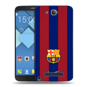Пластиковый чехол на Alcatel One Touch Hero с принтом Барселона Barcelona