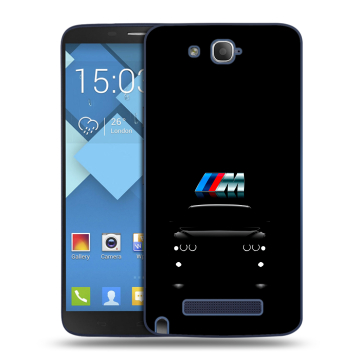 Пластиковый чехол на Alcatel One Touch Hero с принтом БМВ BMW Пластиковый чехол на Alcatel One Touch Hero с принтом БМВ BMW
