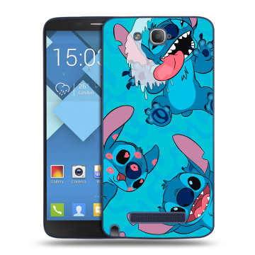 Пластиковый чехол на Alcatel One Touch Hero с принтом Лило и Стич Пластиковый чехол на Alcatel One Touch Hero с принтом Лило и Стич