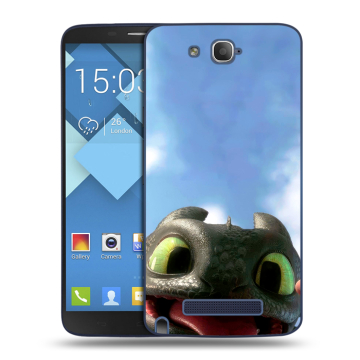 Пластиковый чехол на Alcatel One Touch Hero с принтом Как приручить дракона Пластиковый чехол на Alcatel One Touch Hero с принтом Как приручить дракона