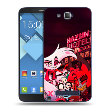 Пластиковый чехол на Alcatel One Touch Hero с принтом Hazbin Hotel Отель Хазбин Пластиковый чехол на Alcatel One Touch Hero с принтом Hazbin Hotel Отель Хазбин