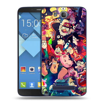 Пластиковый чехол на Alcatel One Touch Hero с принтом Gravity Falls Гравити Фолз Пластиковый чехол на Alcatel One Touch Hero с принтом Gravity Falls Гравити Фолз
