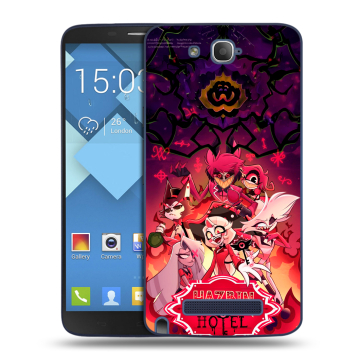 Пластиковый чехол на Alcatel One Touch Hero с принтом Hazbin Hotel Отель Хазбин Пластиковый чехол на Alcatel One Touch Hero с принтом Hazbin Hotel Отель Хазбин