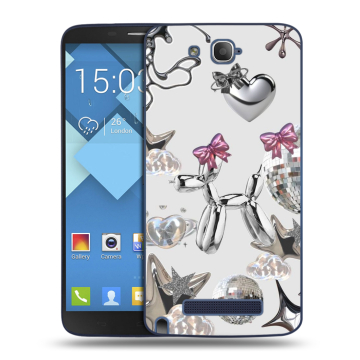 Пластиковый чехол на Alcatel One Touch Hero с принтом Y2K Пластиковый чехол на Alcatel One Touch Hero с принтом Y2K