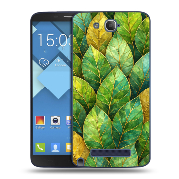 Пластиковый чехол на Alcatel One Touch Hero с принтом женский Пластиковый чехол на Alcatel One Touch Hero с принтом женский