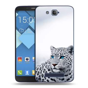 Пластиковый чехол на Alcatel One Touch Hero с принтом женский Пластиковый чехол на Alcatel One Touch Hero с принтом женский