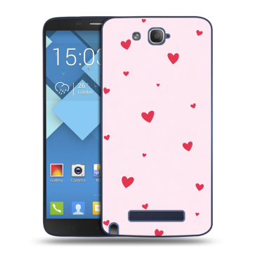 Пластиковый чехол на Alcatel One Touch Hero с принтом для девочек Пластиковый чехол на Alcatel One Touch Hero с принтом для девочек