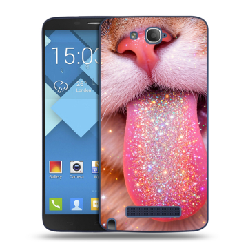 Пластиковый чехол на Alcatel One Touch Hero с принтом для девочек Пластиковый чехол на Alcatel One Touch Hero с принтом для девочек